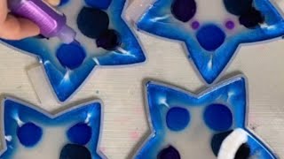 Starry Drop Resin Art Tutorial