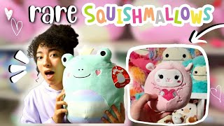 Getting RARE & Hard to Find Squishmallows! (hunting + unboxing)