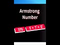 Python Program to Find Armstrong Number in an Interval #pyhton