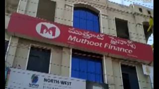 Huge Robbery in Muthoot Finance at Ramachandrapuram, Sangareddy|Mahaa News