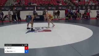 57 Kg Cons 16 #1 - Cruz Aguilar, Oklahoma Wrestling Academy Vs Hayden Narruhn, Oregon 9a75