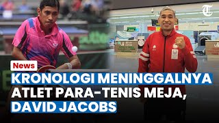 DITEMUKAN TERGELETAK DI REL, Begini Kronologi Meninggalnya Atlet Para-Tenis Meja David Jacobs