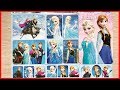 Đồ chơi dán hình công chúa Elsa Anna nữ hoàng băng giá, 100 hình dán, Sticker Elsa Anna (Chim Xinh)