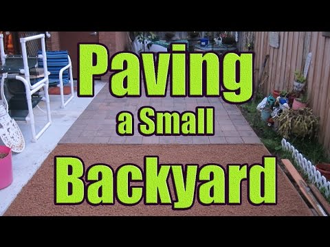 Laying Pavers on Sand or Gravel (Paving Backyard with DaznDi Properties) Laying Pavers on Sand or Gravel (Paving Backyard with DaznDi Properties)