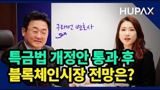 특금법 개정안 통과 후 2020년 블록체인 시장 전망은? (구태언 변호사)