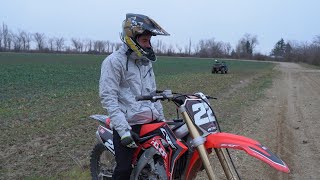 AM CAZUT MOTORUL PRIETENULUI MEU?!? l PREZENTARE HONDA CRF 250