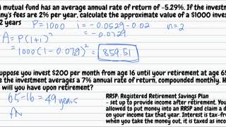 MBF3C - 9.2 Investment Alternatives