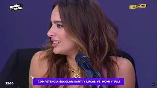 🤣 LUCAS Y SANTI se ENFRENTAN a MOMI Y JULI | Nadie Dice Nada Preguntas y Respuestas