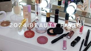 2024 beauty faves 🎀✨ best \u0026 most used products from the year