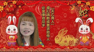 C姐2023癸卯(兔)年12生肖運程【蛇】