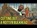 A REAL PROBLEM: How Much of Our Boat is Rotten? - Episode 93