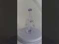 8 inch Tall Propeller Perc Double Recycler Dab Rigs Bongs