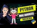 Python WiFi MAC changer (Windows 10 MAC address spoofing)