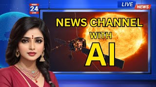 How To Create A NEWS Channel With Ai | Ai News Video Generator | Ai News Channel Kaise Banaye
