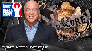 Kurt Angle on winning the Hardcore title