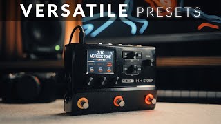 Versatile Presets |  Rock, Pop, Indie, Worship | Hx Stomp