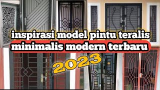 ✓30+ contoh pintu teralis minimalis modern terbaru 2023