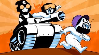 Oney Plays EVEN MORE Newgrounds Games with Mick and Tomar