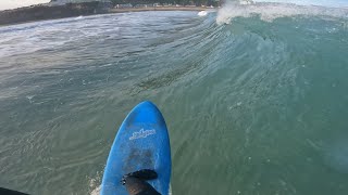 Early Morning Surf In The Bay, North Coast Cornwall- 25.01.2025