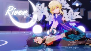 〖Genshin Impact MMD〗River 【Xiao, Lumine】