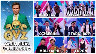 QVZ 2017 YARIM FINAL 1-O'YIN