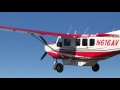 Grant Aviation GA8 Airvan takeoff from Kwig, AK