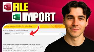 How to Import Excel and Text Files in Microsoft Access (Tutorial 2026)