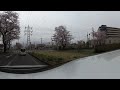 松戸六高台の桜通りをgopromaxで走ってみた