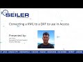 TA Trimble Access How to convert KML to DXF