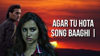 Agar Tu Hota (LYRICS) Song |  BAAGHI | Tiger Shroff, Shraddha Kapoor |