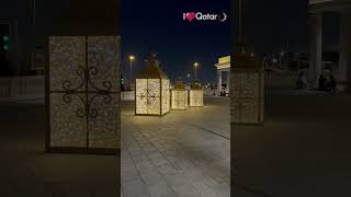 Ramadan decorations at Katara Cultural Village #shorts