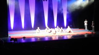 Spirit acrobatic gymnastics dress rehearsal SHINE