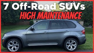 7 Off-Road SUVs With Costly Repair And Maintenance [7 Off-Road SUVs To Avoid]