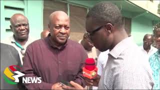 Vice President Dr. Bawumia is marking his own scripts – John Mahama