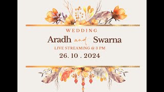 Aradh  weds Swarna