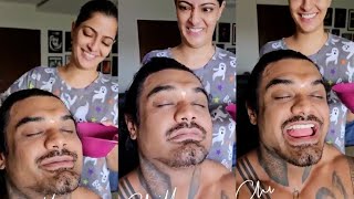 Varalaxmi Sarathkumar to Give Head Massage to Future Husband | Filmyfocus.com