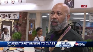 JPS students return to class