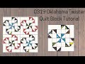 0319 Oklahoma Twister Quilt Block Tutorial | Block of the Day 2023 | Quilting Tutorial | AccuQuilt