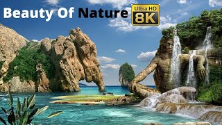 Beauty Of Nature 8k HDR 60FPS • Relaxing Music for stress relief 8K TV 60 FPS DEMO - MRTRAVEL