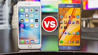 Apple iPhone 6s Plus vs Samsung Galaxy Note 5 -  Full Hands On Phablet Comparison