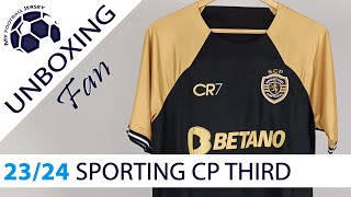 Sporting CP Third Jersey 23/24 (Minejerseys) Fan Version Unboxing Review