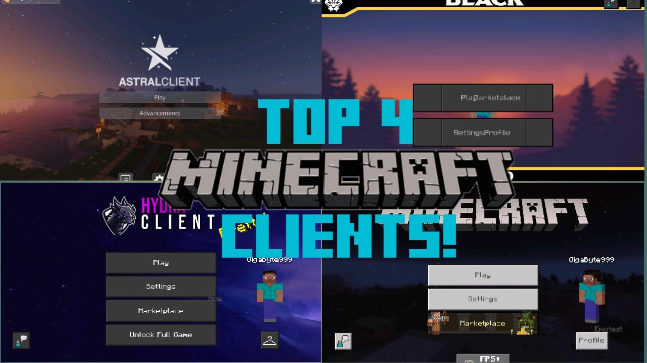 Top 4 Best MCPE Clients 2020 (1.16+) - Minecraft PE (Pocket Edition ...