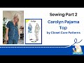 Sewing Pt 2 Carolyn Pajama Top by Closet Core Patterns