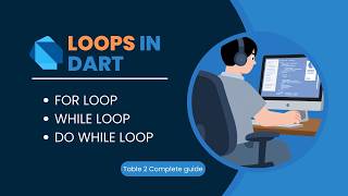 Dart Loops Tutorial: For Loop, While Loop & Do-While Loop (Multiplication Table) | Flutter Basics