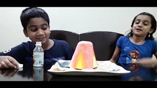 Volcano || Invisible Text science experiments for Kids to do at home...