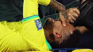 Neymar Injury | Brazil vs Uruguay | ( 18/10/2023) HD
