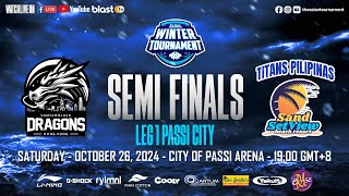 TAT WINTER TOURNAMENT LEG 1 PASSI CITY OCTOBER 26, 2024: SEMI FINALS  DRAGONS VS TITANS