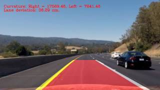 Advanced lane finding using computer vision