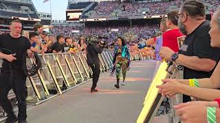 Bayley Summerslam Entrance #wwe #wrestling #bayley #summerslam