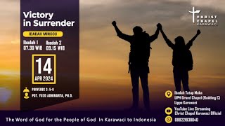 Pdt. Yuzo Adhinarta, Ph.D. -  Paradox #3: Victory in Surrender